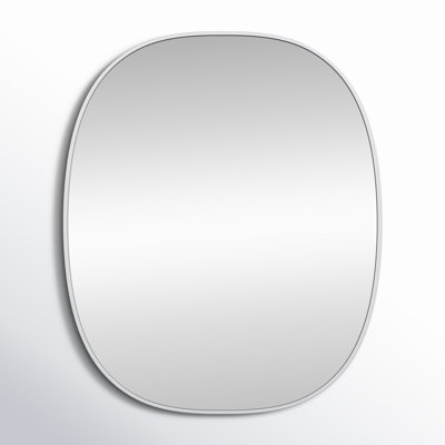 Sabine Metal Curved Oval Wall Mirror