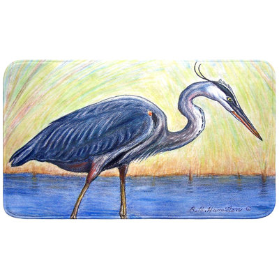 Tapis de bain Blue Heron