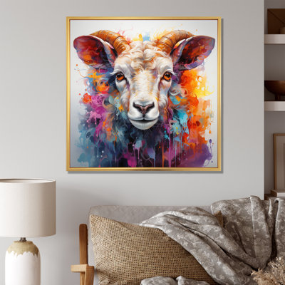 " Colorful Sheep Chromatic Fleece I "
