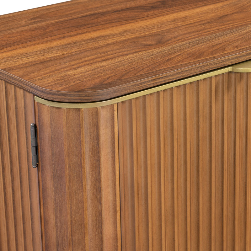 Ensemble de table basse et console de télévision Farmhouse, Brun