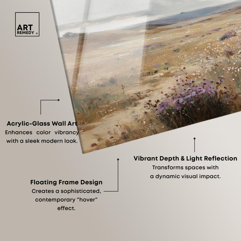 «Wild Thistle Farmhouse Art» par Art Remedy, H 24 po x l 36 po