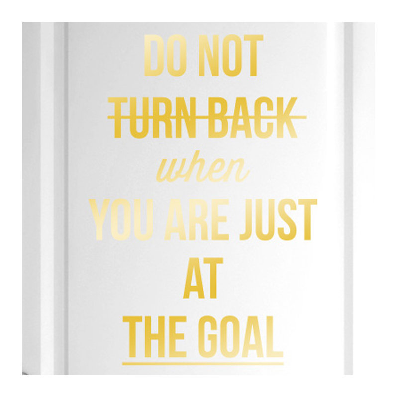 Wall Decal, Shiny Gold