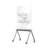 Roam Ghent No Freestanding Metal Whiteboard