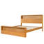 Cadre de lit Rigsby en bois pour lit king size avec tête et pied de lit à double rangement ouvert-139223120