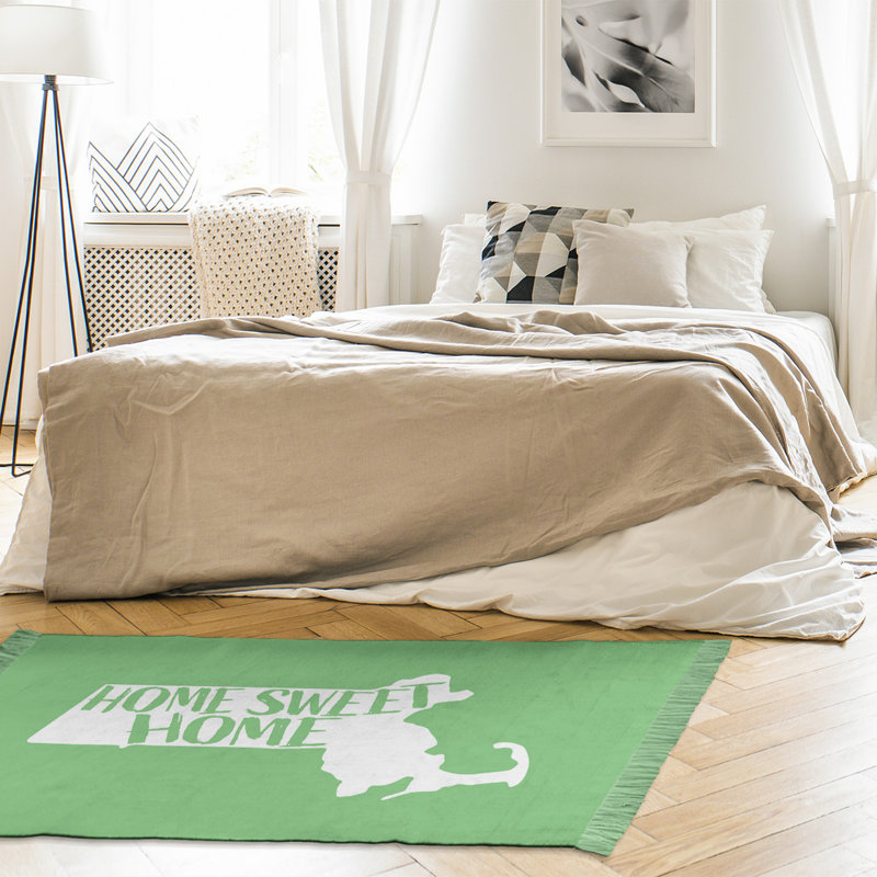 Tapis de maison verte du massachusetts