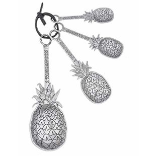 Ganz 4 -Piece Metal Measuring Spoon Set