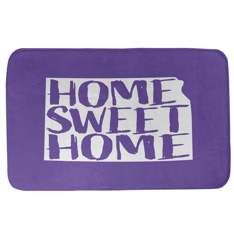 Tapis pour salle de bain kansas doux, l 21 po x L 34 po, Mauve