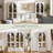 Latitude Run® Mahfuza Arched Tall Display Cabinet-1596742899