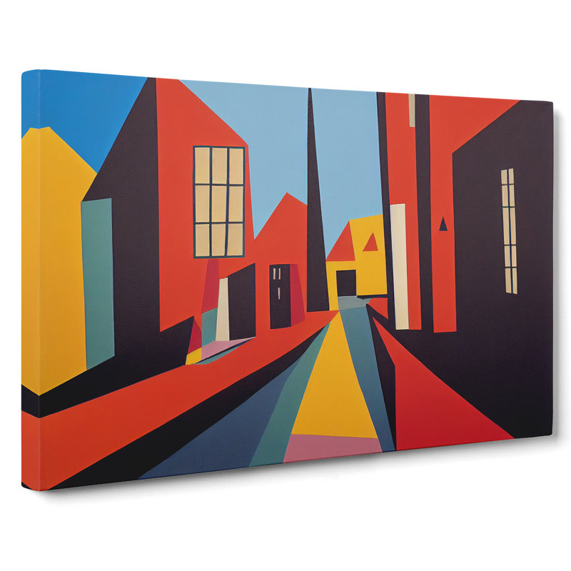 Stupendous Skyline Architecture Abstract - Wrapped Canvas, 50cm H x 76cm W x 3cm D