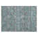 Machine Washable Indoor/Outdoor Cicel ACN1155 Teal Rug