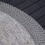 Rayan Small Handwoven Round Indoor/Outdoor Rug in Grey-69995784