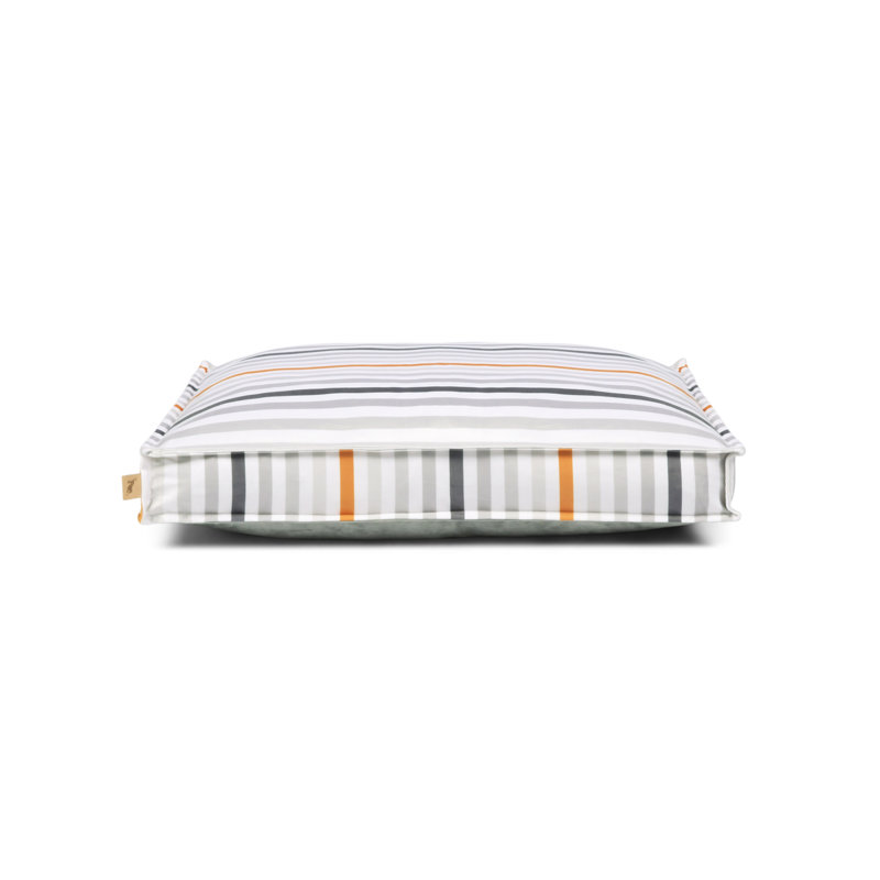 Coussin Boxy Bed, L 42 po x P 31 po x H 5 po, Gris huître