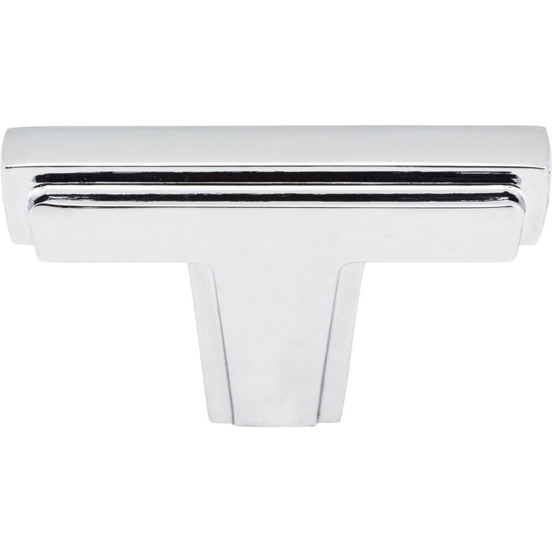 Lexa Bar Knob, Polished Chrome