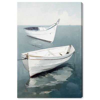 «Boat Day» - peinture sur toile tendue