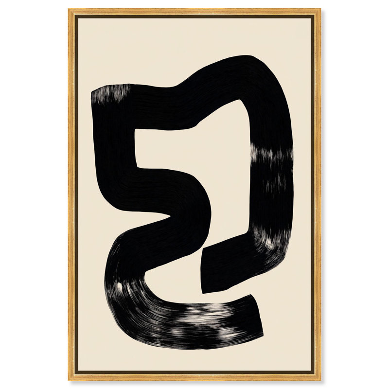 "Formation IV", reproduction d'art sur toile par Art Remedy, H 15 po x l 10 po, Cadre argenté