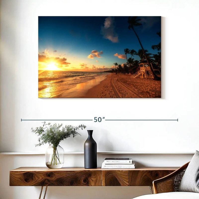 Paysage de Pointe Cana Gillard, H 26 po x l 39 po
