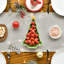 Grey Snowman Snowflake Let It Snow Christmas Table Runner, Seasonal Winter Kitchen Dining Table Decor For Home Party Indoor 13X72 Inch