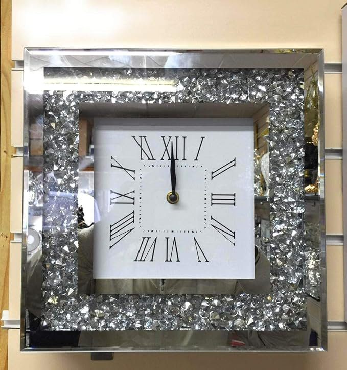 Glass Wall Clock