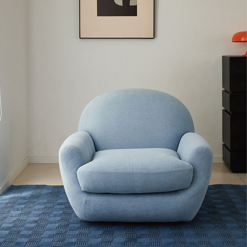 Fashionable 360° rotating chair, Blue