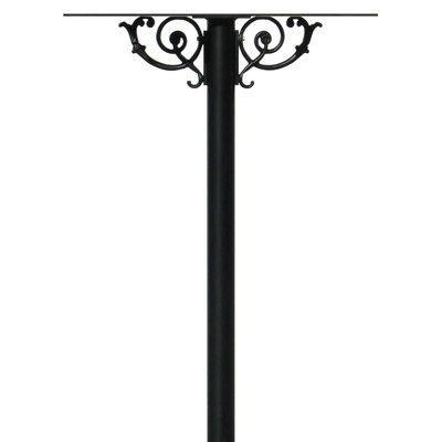 Hanford 57" Tall In-Ground Post with 38" Spreader Plate