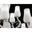 Pedro 12 - Light Shaded Chandelier