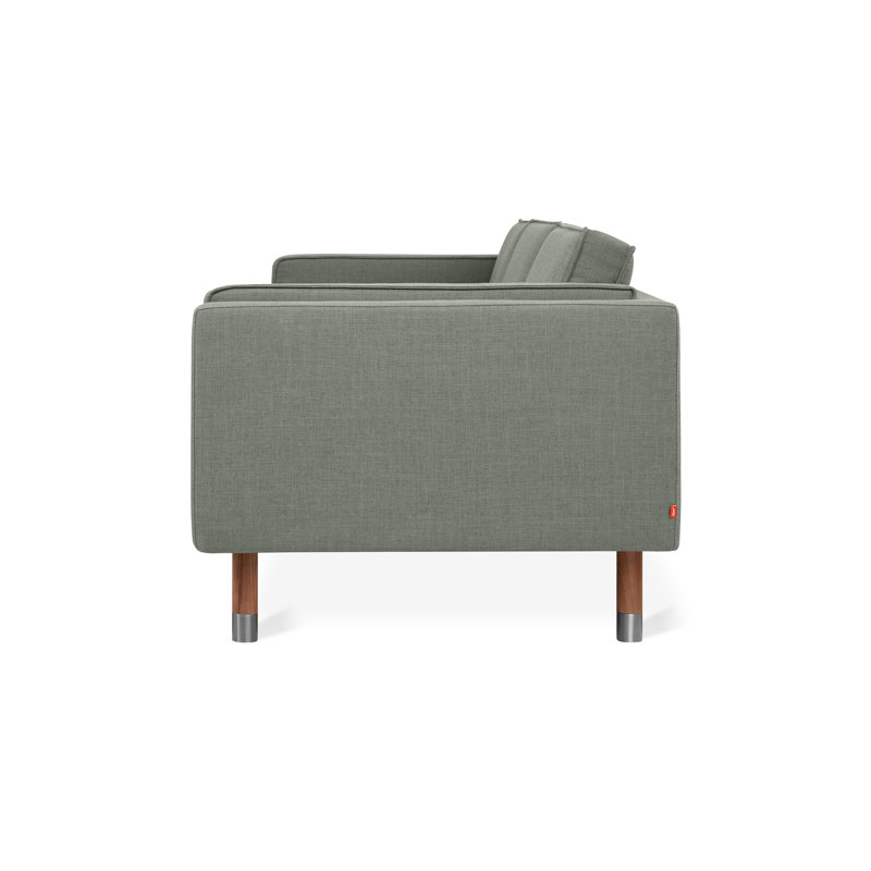 Augusta Sofa Funfetti Galaxy Walnut Pewter, Caledon Cinder Linen