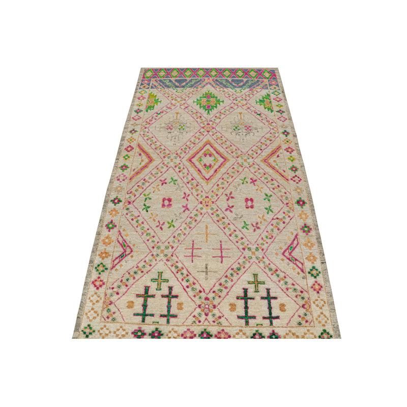 One-of-a-Kind 7'4" X 14'8" Hand Knotted Area Rug