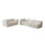 Canapé modulaire modulaire en L Chenille de 106 po x 106 po Modern-1661842957