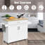 Otwell Wood Kitchen Cart