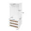 Garde-robe avec 3 tiroirs et tringle horizontale