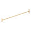 48" Brass Straight Shower Curtain Rod-68509859
