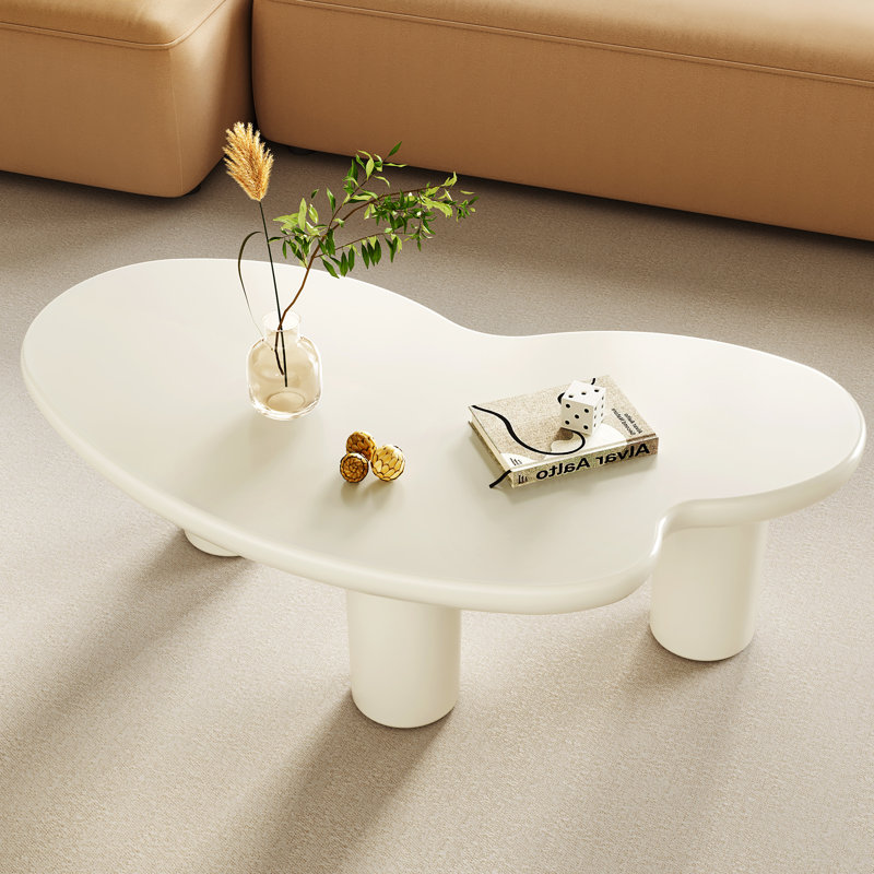 Guyii White Cloud Coffee Table,Table Front of The Sofa