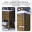 Lavabo autoportant 24 po chêne gris
