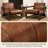 Paynesville 26.75'' W Leather Accent Lounge Chair-80786262