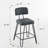 Counter Height Chairs with PU Leather Upholstery-1861048132