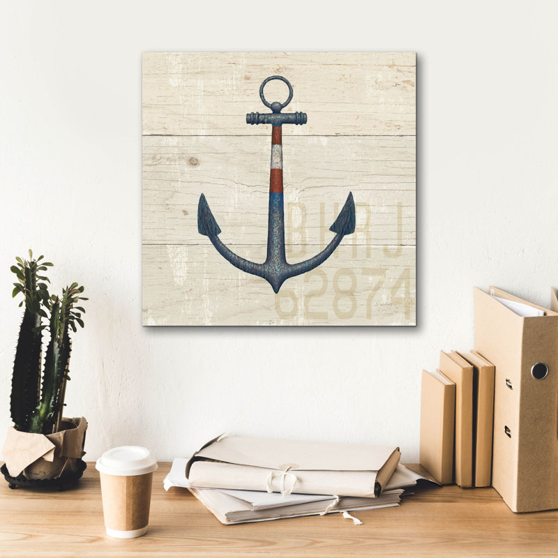 «Nautique 3» par James Wiens, art mural sur toile, H 18 po x l 18 po