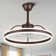 Konor 24'' Ceiling Fan with LED Lights  Dimmable LED Light with 3 Colour tone, 6 Speed Quiet DC motor, App and Remote Control