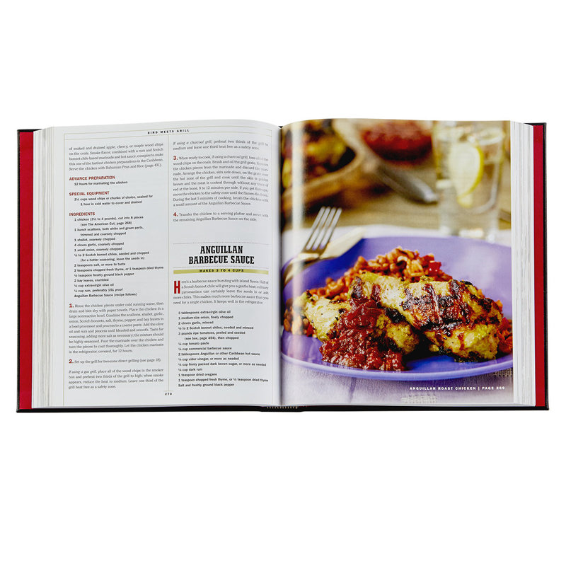The Barbecue Bible Leather Bound Book
