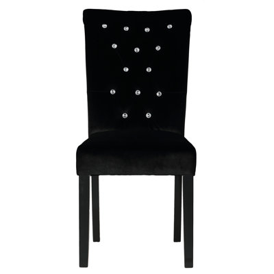18.5'' H Tufted Velvet Side Chair