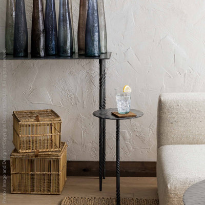 Beachcrest Home™ Kody Bamboo And Rattan Decorative Basket