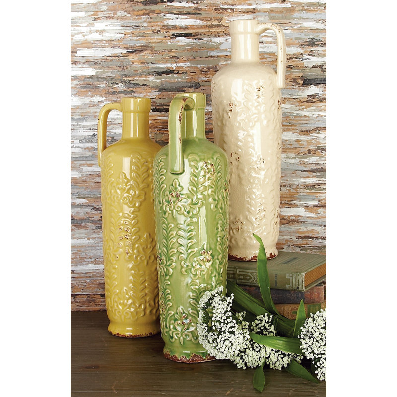Ensemble de 3 vases en céramique