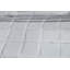 Tapis décoratif Kilim gris fait à la main géométrique