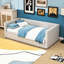 Lit de jour simple en chenille avec lit gigogne double extensible-1400265769