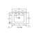 24" Ceramic Vanity Top Bathroom - Glossy White Sink Only, Countertop Thick, 4.72" Depth 24 Inch Basin Thickness, Inner