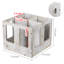 Solid Wood Wall Mounted Optional Adjustable Sports Rack
