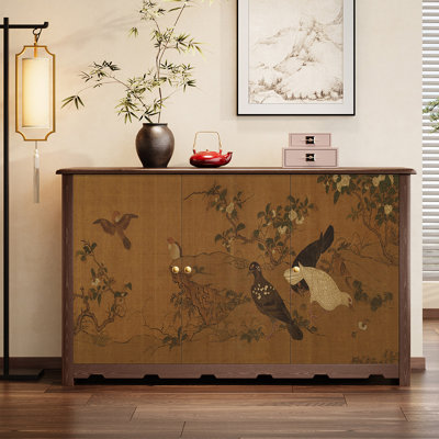 Chinese-style retro minimalist high-end sideboard