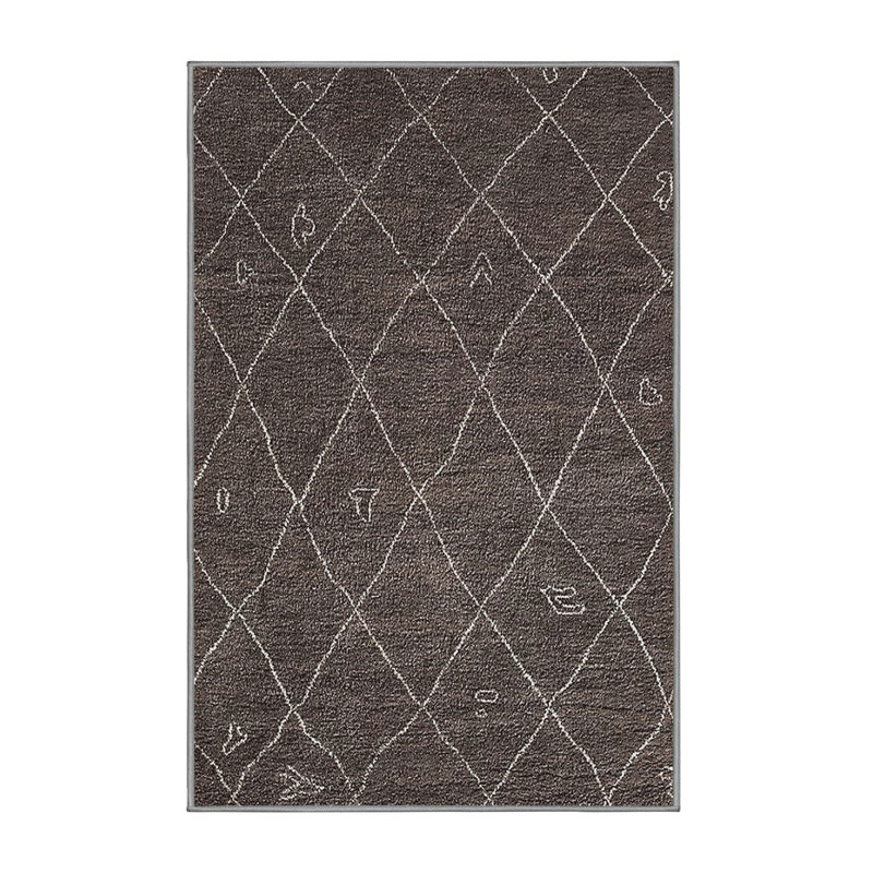 Tapis brun Bouley, Rectangle 6 pi x 9 pi