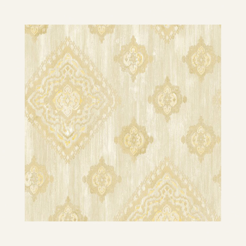 Rouleau de papier peint Medallion, Or