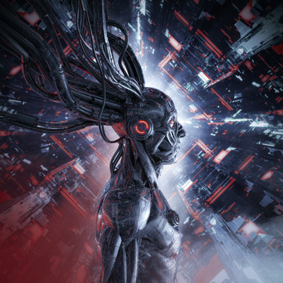 Trinx Shawnee Artificial Intelligence Personified On Canvas Graphic Art