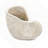 8.5X5.5X6.3" Sand And Cement Nautilus Shell Planter With Textured Beige Finish-1467337238